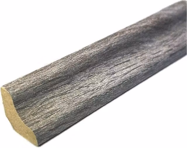 Vinyl Flooring UK Scotia Beading Moulding 829 in Grey, Pack of 5, 2.4m Length