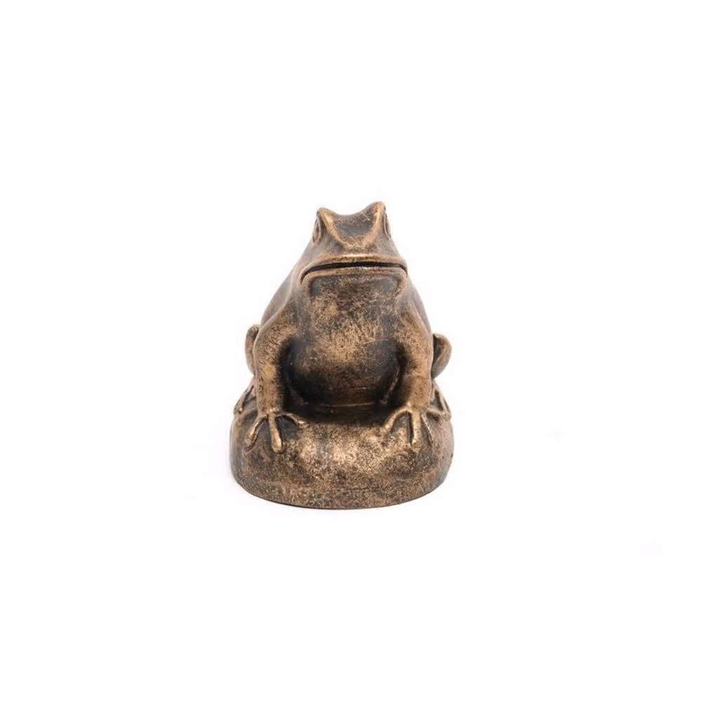 Jardinopia Frog Plant Pot Feet, Set of 3, Bronze, L7 x W4.5 x H6.5 cm – 2