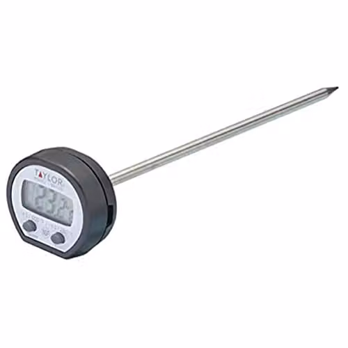 Taylor Pro Digital High Temperature Food Thermometer in Black – 1