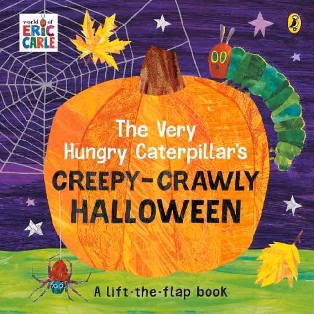 Eric Carle The Very Hungry Caterpillar's Creepy-Crawly Halloween Multicolour Paper Book