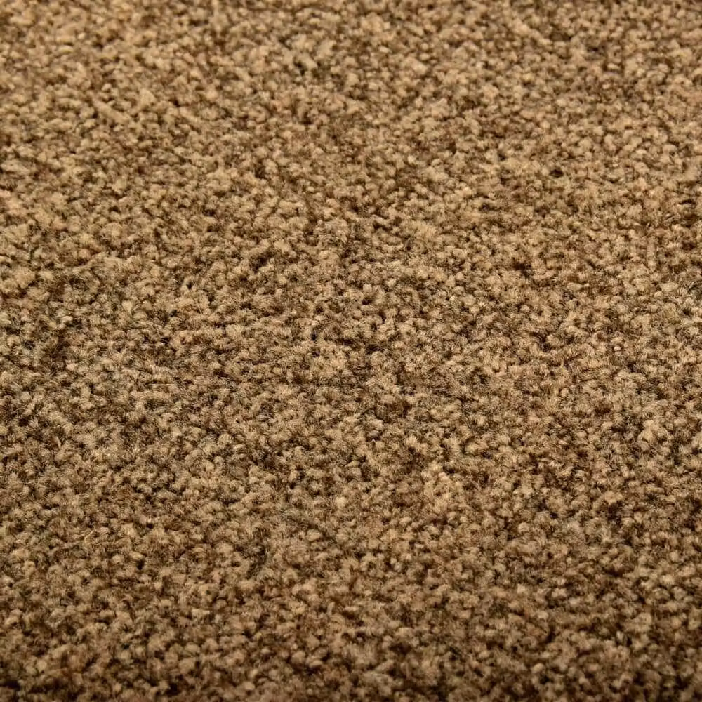 Berkfield Home Washable Non-Slip Brown PVC Doormat W: 40 cm, D: 60 cm – 3