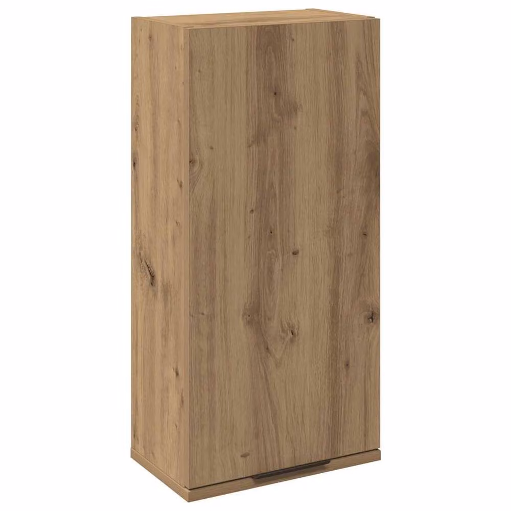 Berkfield Home Artisan Oak Wall-mounted Bathroom Cabinet, Brown, W/D/H: 32 x 20 x 67 cm – 3