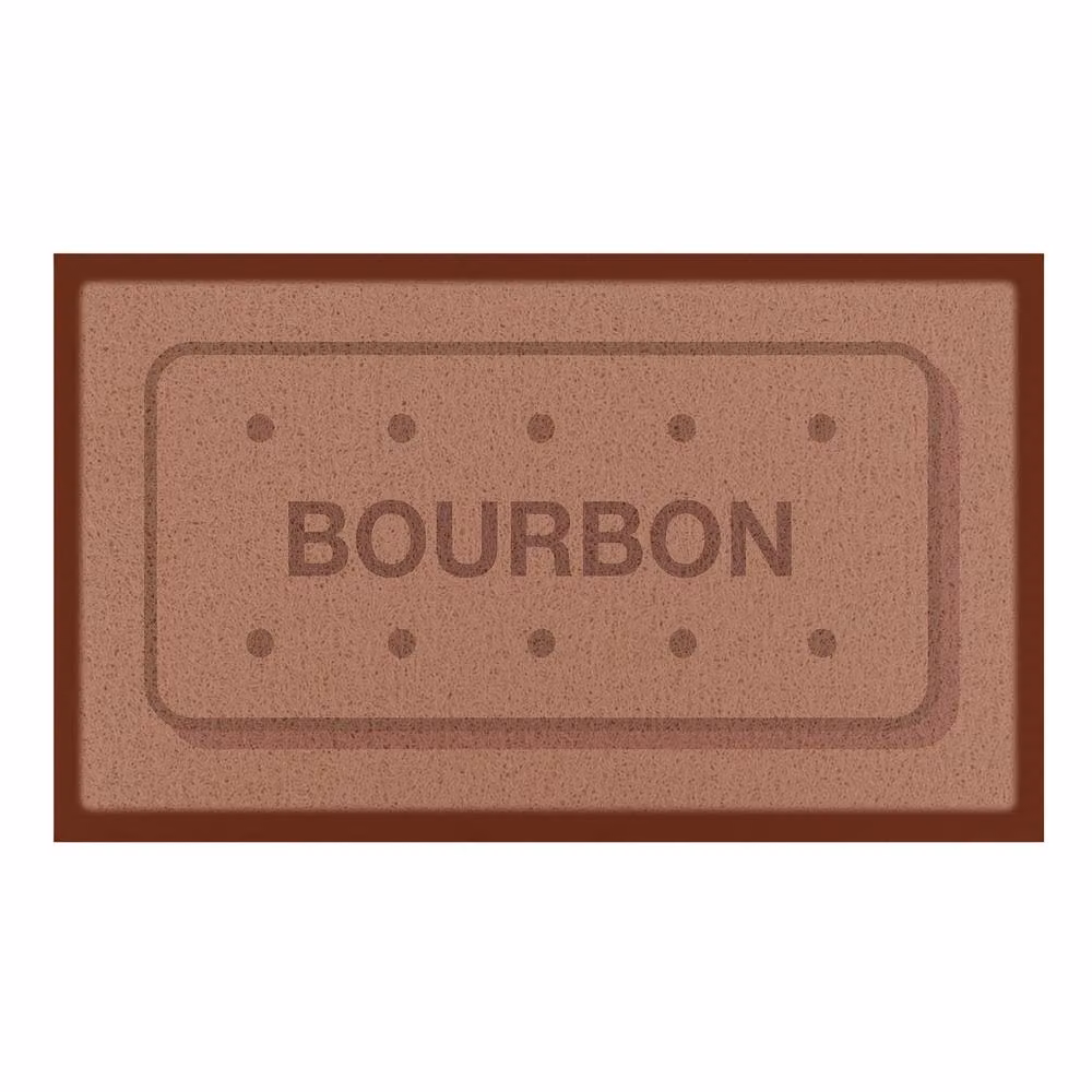 Artsy Mats Bourbon Biscuit Indoor/Outdoor Doormat in Brown, W/D: 70 x 40 cm – 2