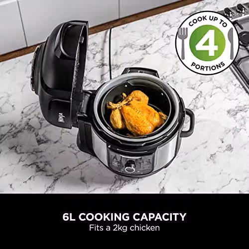 Ninja Foodi 9-in-1 Multi Cooker 6L in Black and Grey – 5