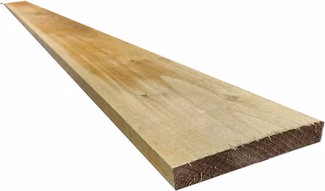 Snowdon Treated Timber Gravel Board, Natural Brown, W/D/H: 150 x 22 x 2400 mm