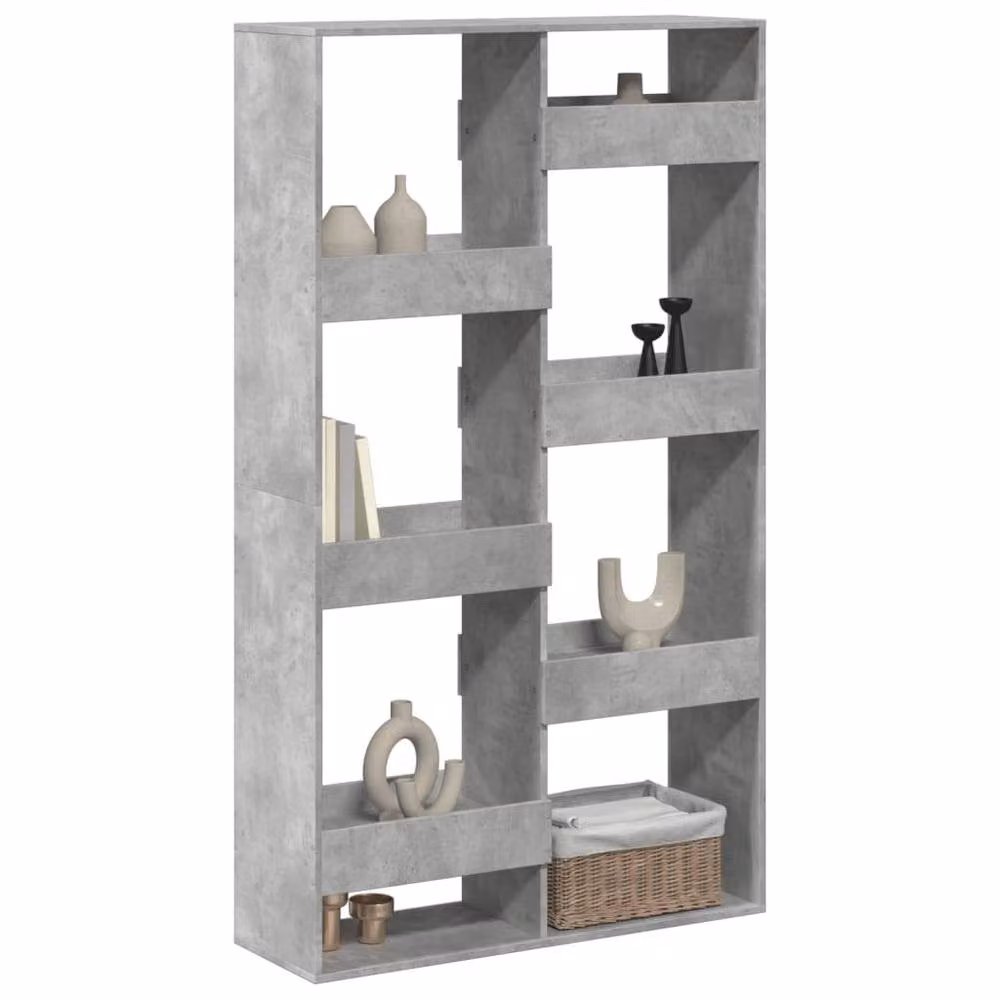 Berkfield Home Concrete Grey Room Divider, W/D/H: 100 x 33 x 175 cm – 3