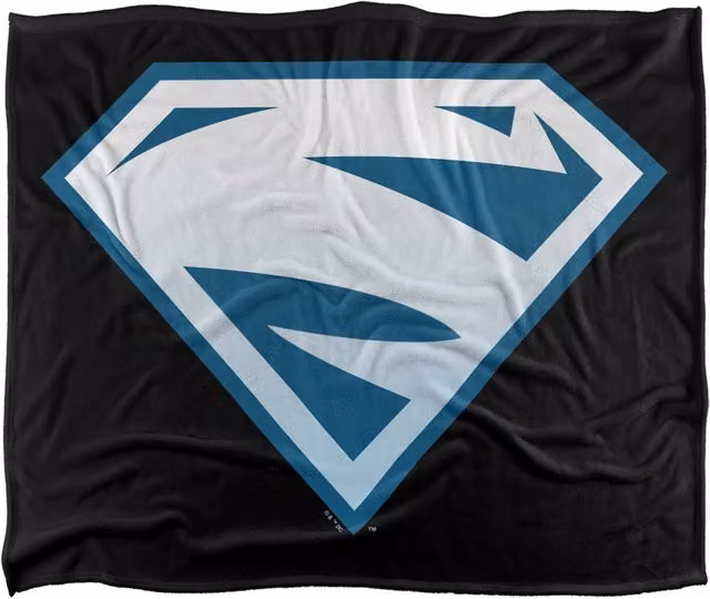 Warner Bros. Superman Shield 1997 Super Soft Fleece Throw Blanket, Multicolour – 6