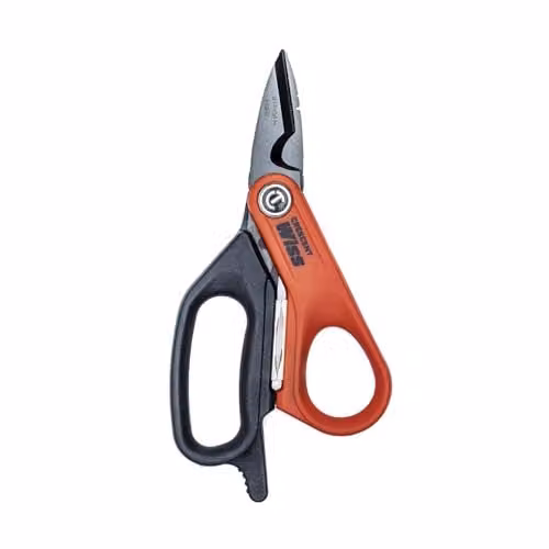 Crescent Wiss Electrician's Data Shears, Orange