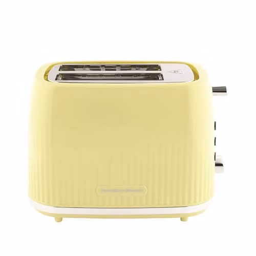 Hamilton Beach Miami 2 Slice Toaster, 800W, Yellow
