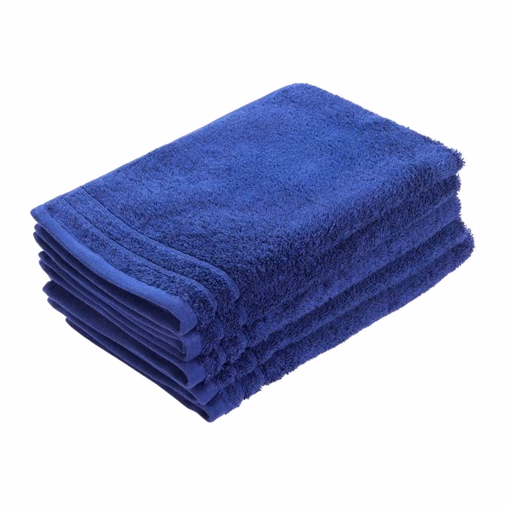 ARTG Navy Blue Fluffy Cotton Terry Guest Towel – 2