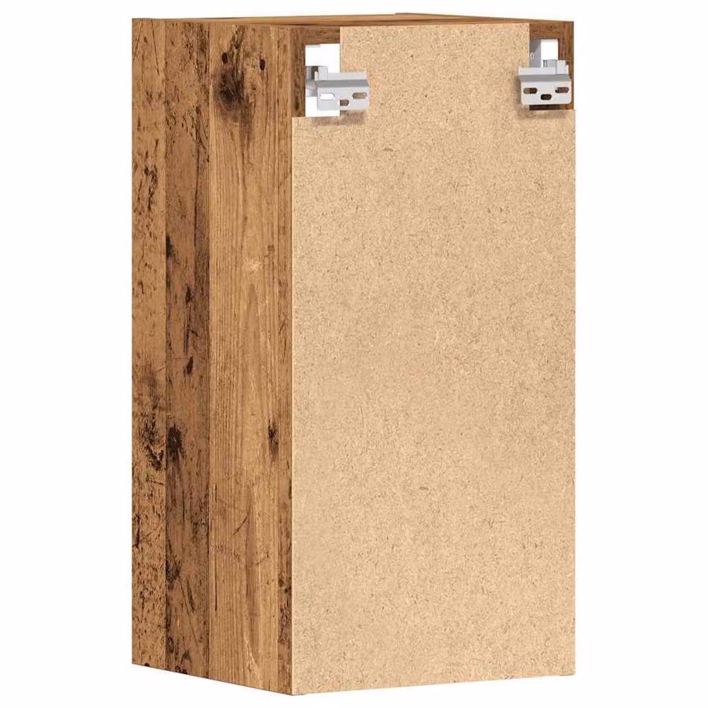 Berkfield Home Vintage Brown Wall Mounted Hanging Kitchen Cabinet with Hinged Doors, W/D/H: 30 x 29.5 x 60 cm – 3
