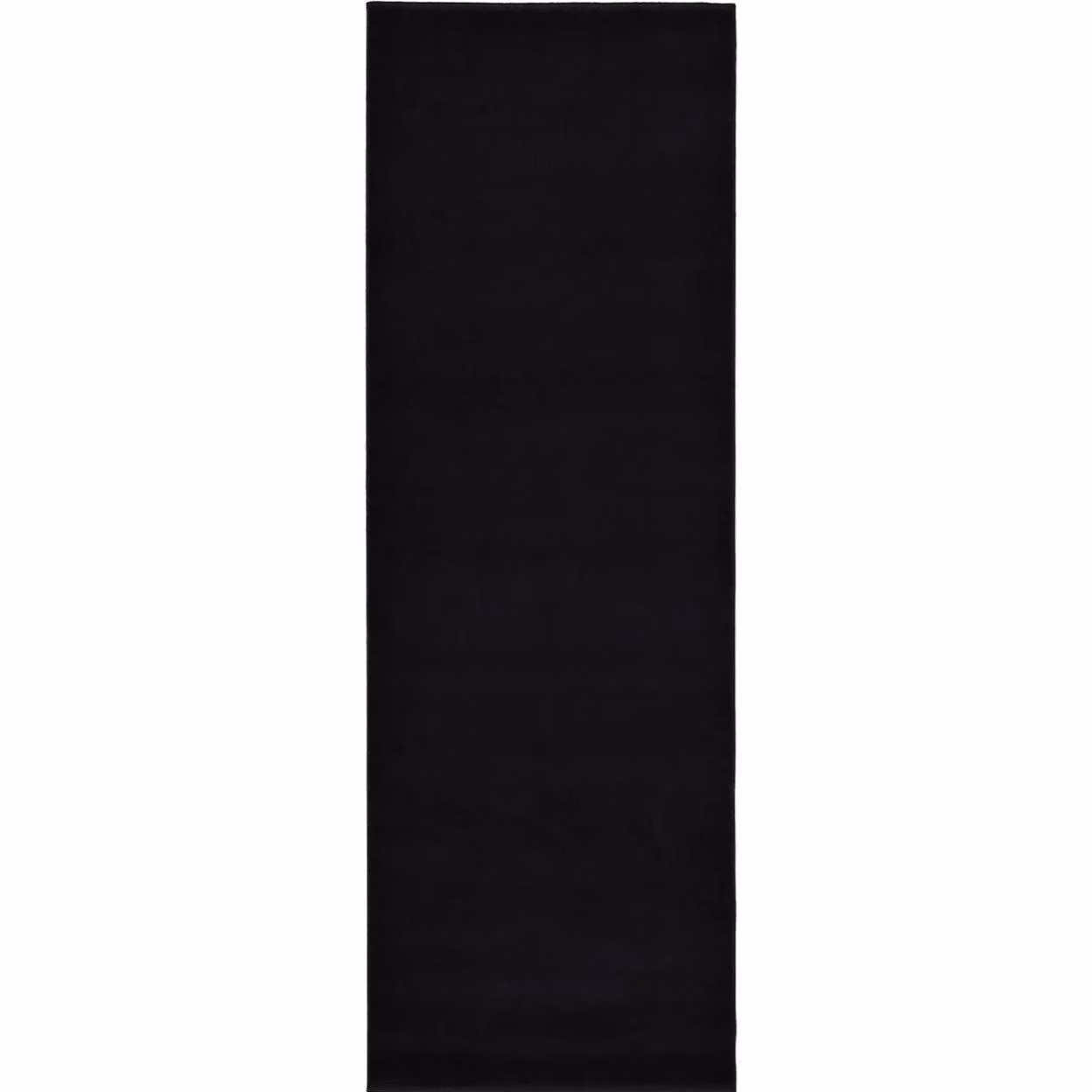 THE RUGS Maestro Collection Solid Design Black Rectangular Rug W: 80 cm, L: 150 cm – 4