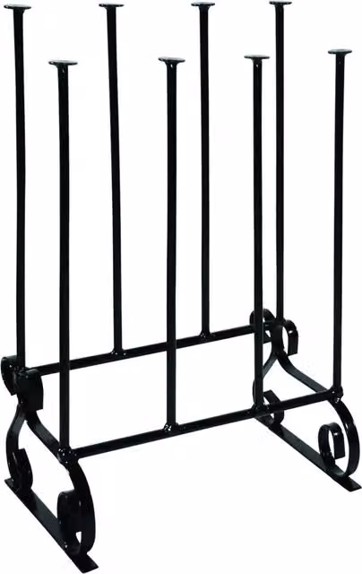 Garden Pride Black Metal Wellington Boot Stand for Four Pairs – 1