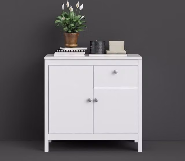 Furniture To Go Madrid Sideboard in Matt White
