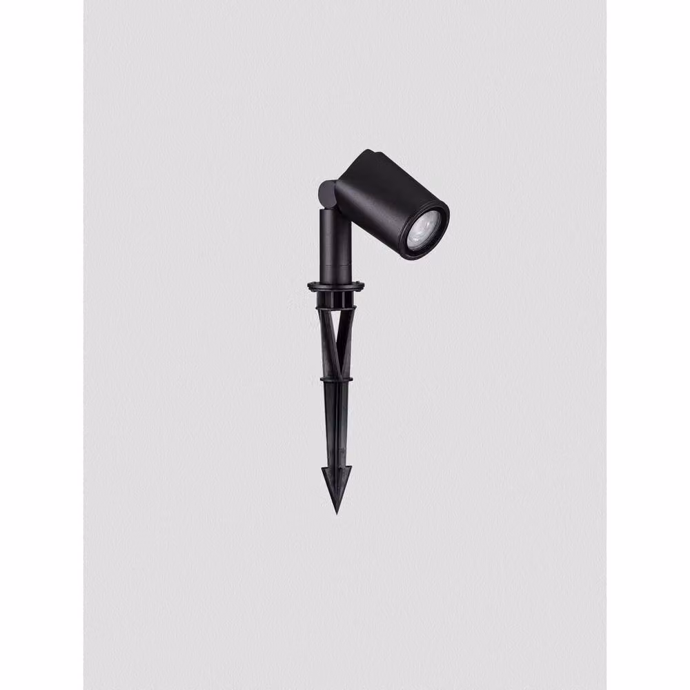 Netlighting Spy Outdoor Ground Spike Garden Light, Sandy Black, Height: 19 cm, GU10, 1x10W, IP65 – 2