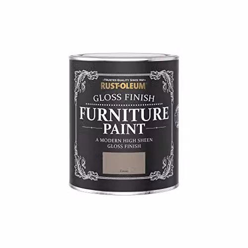 Rust-Oleum Gloss Furniture and Skirting Board Paint in Brown, 750ml – 3