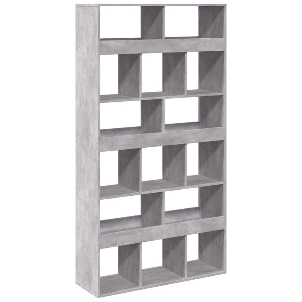 Berkfield Home Concrete Grey Room Divider, W: 100 cm, D: 33 cm, H: 187.5 cm – 3