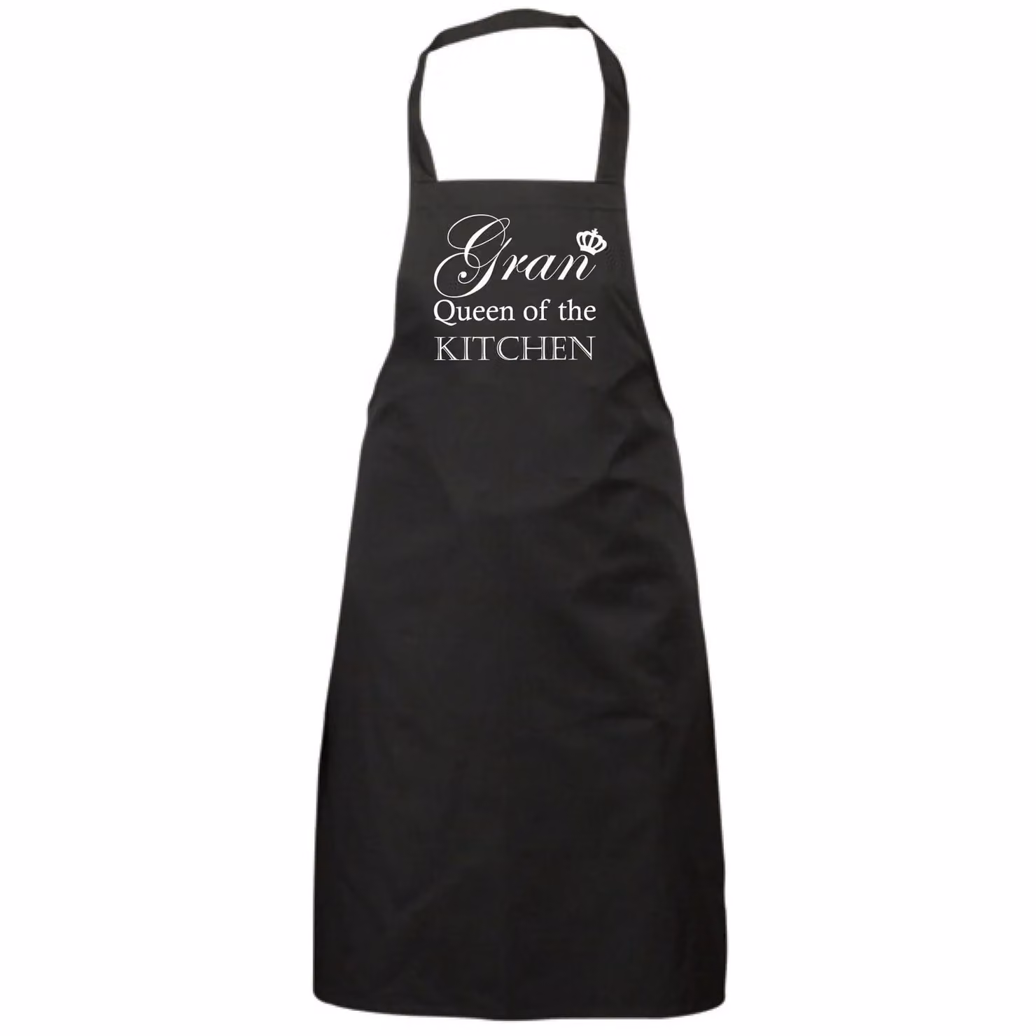 60 Second Makeover Gran Queen Of The Kitchen Black Apron for Women – 2