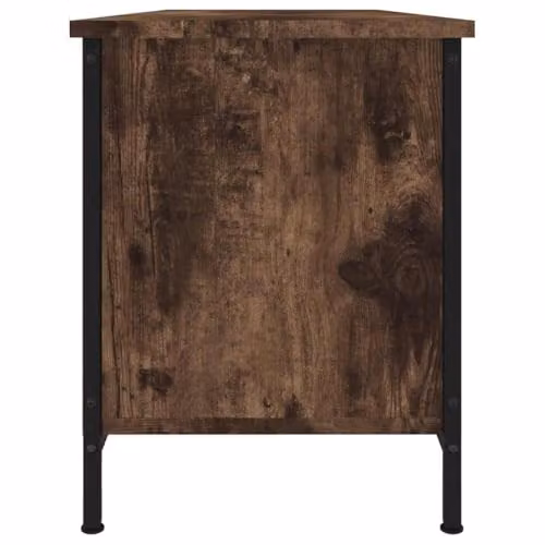 vidaXL Industrial TV Cabinet in Brown Wood and Metal, W/D/H: 102 x 35 x 45 cm – 4