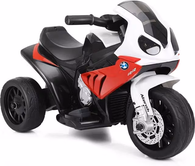 Costway BMW Kids Electric Ride-On Motorbike in Red and White