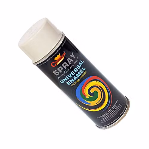 Sola 2 x 400 mL Pure White Glossy Universal Enamel Spray Paint, Quick Drying and Opaque for Metal and Wood – 3