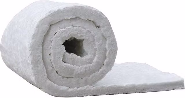 SPETLEK White Ceramic Fiber Fireproof Blanket, W: 100 cm, D: 40 cm, H: 2.5 cm – 1