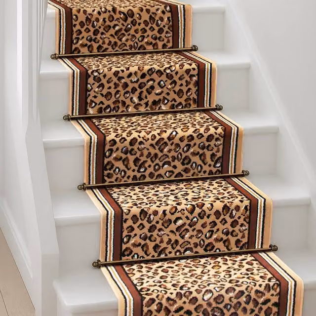 Bravich LTD Abstract Geometric Print Hallway Runner Rug, Multicolour, W: 60 cm, L: 450 cm – 1