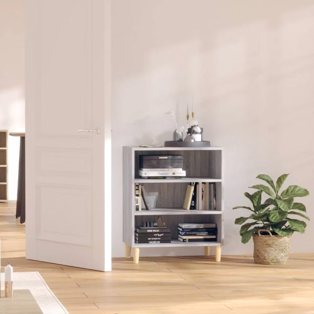 Berkfield Home Grey Sonoma Sideboard, W/D/H: 57 x 35 x 70 cm – 2