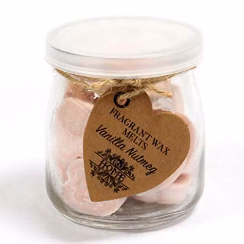 KDMD Vanilla Nutmeg Soywax Melts Jar in Pink – 1