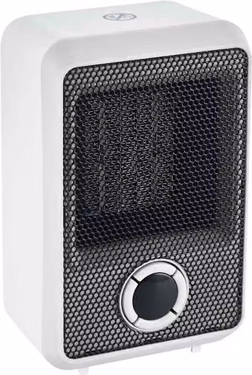 Airmaster 500W PTC Mini Ceramic Fan Heater in White