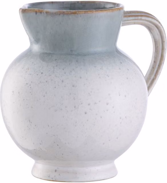Belleek Living Tivoli Ceramic Jug in Blue and Grey