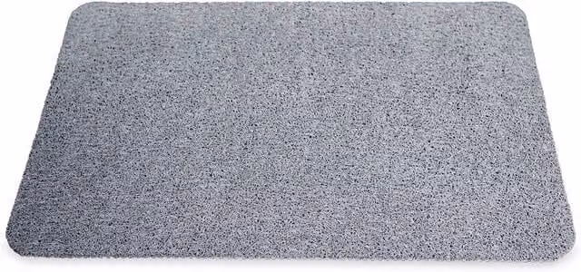 JML Hydro Wonder XL Non-Slip and Mould-Resistant Round Shower Mat, Grey, Diameter: 100 cm – 1