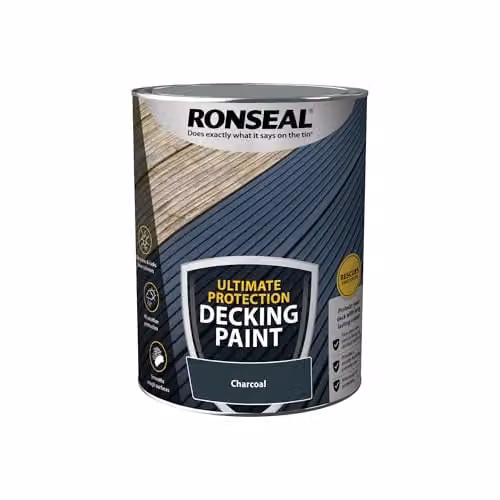 Ronseal Ultimate Decking Paint in Charcoal Grey, 5 l – 2