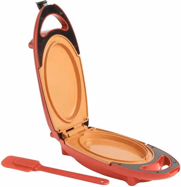VOGREX Non Stick Electric Pancake, Sandwich and Omelette Maker in Red – 1