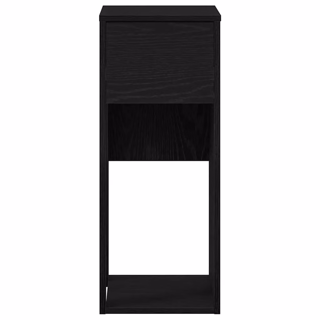 Berkfield Home Computer Tower Stand with Drawer, Black, W/D/H: 30 x 44 x 74 cm – 4