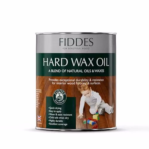 Fiddes White Satin Hard Wax Oil, 1 l – 1