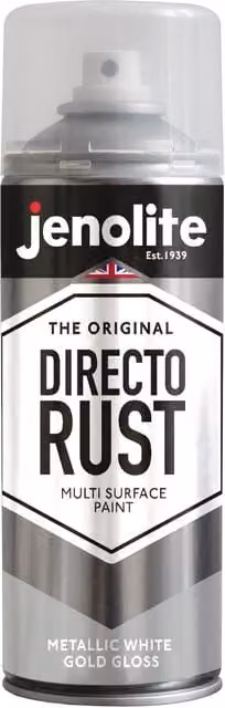 Jenolite Metallic Gloss Primer Paint in White Gold, 1.2 l