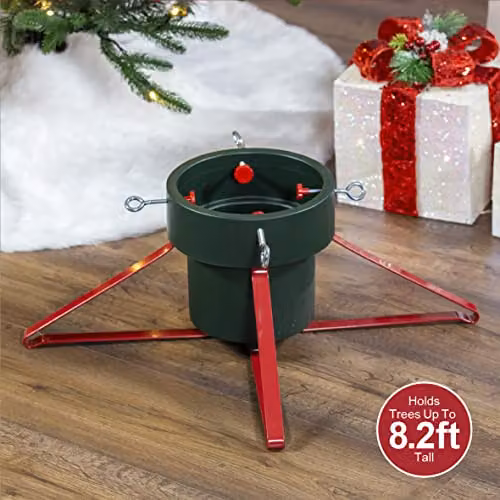 The Christmas Workshop 70509 Christmas Tree Stand for Trees Up to 2.5m Tall, W/D/H: 57 x 57 x 21.5 cm – 4