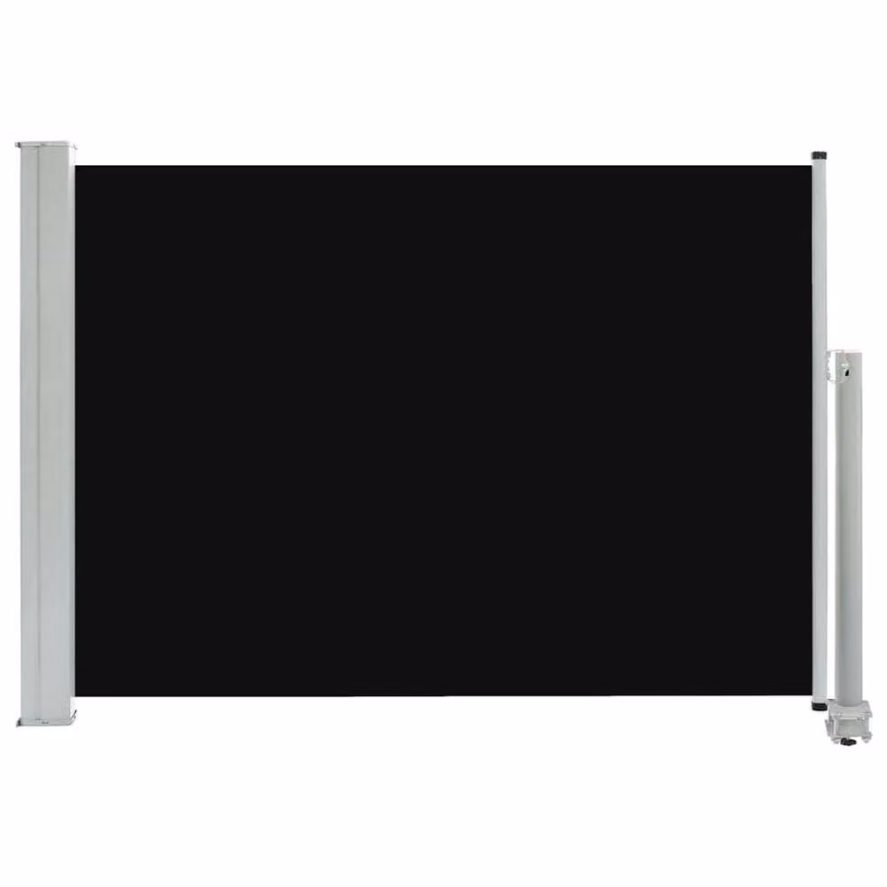 Berkfield Home Retractable Side Awning in Black with Polyester Fabric and Steel Frame, W/D/H: 300 x 80 cm – 3