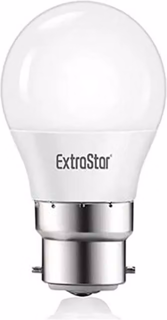 Livingandhome 2 Pack 5W LED Ball Globe Bulbs B22 Cool White 6500K in White