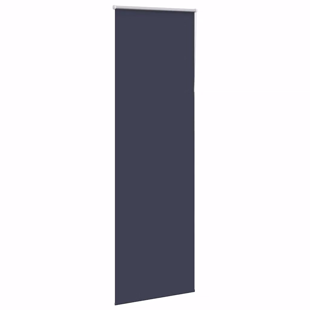 Berkfield Home Marine Blackout Roller Blind, Blue Polyester, W: 80 cm, H: 230 cm – 3