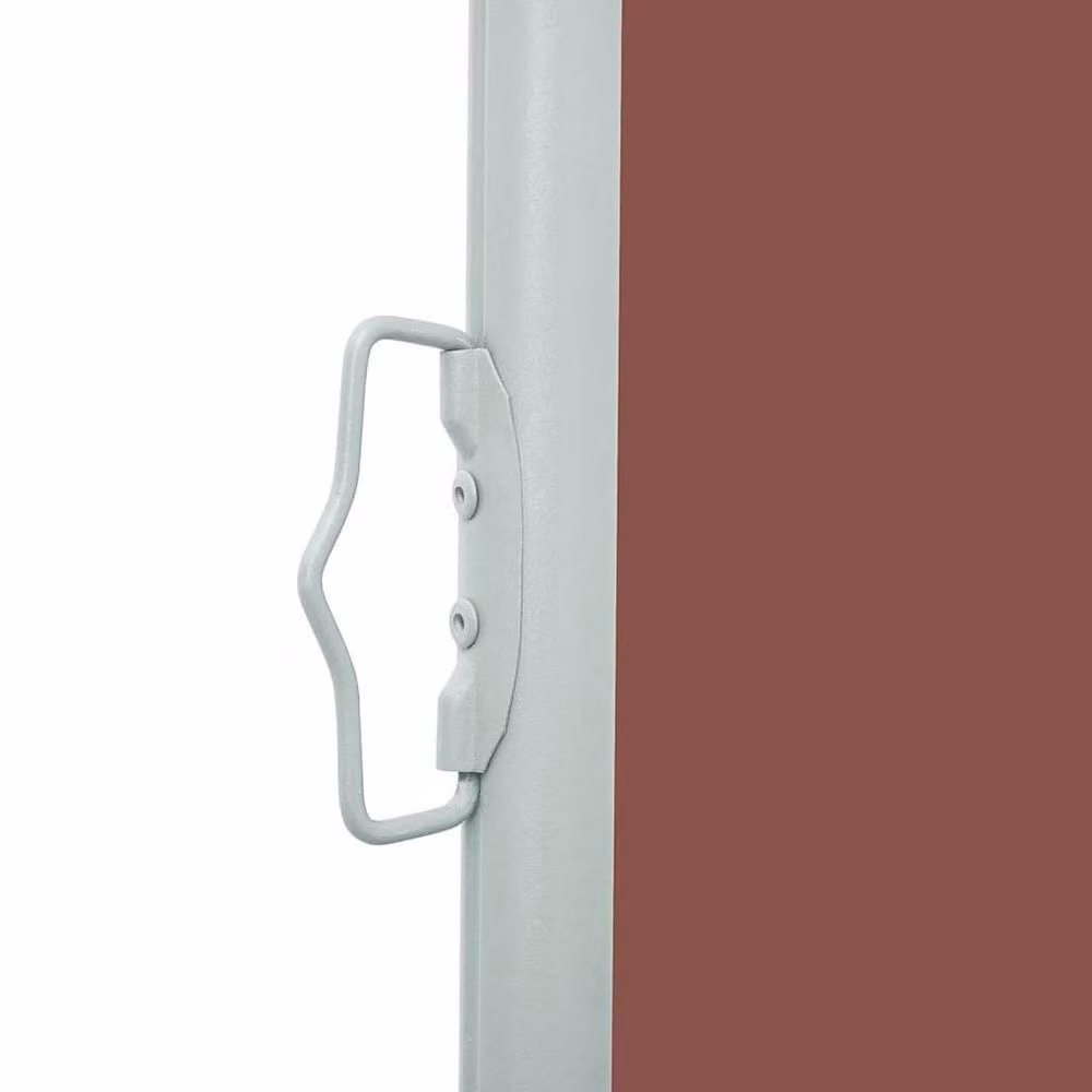 Berkfield Home Retractable Side Awning in Brown, W/H: 500 x 160 cm – 4