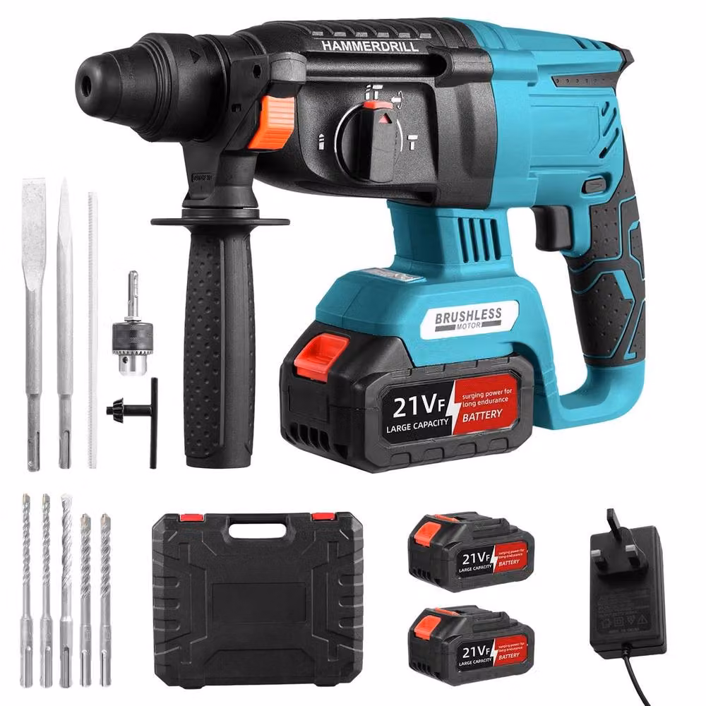 SPETLEK Heavy Duty Electric Impact Hammer in Turquoise, W: 520 mm – 2