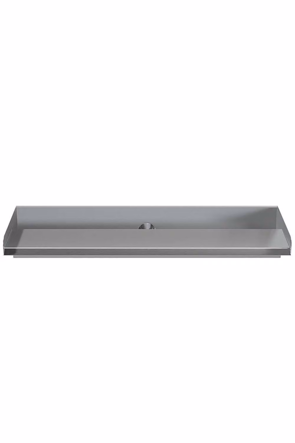 Living and Home Stainless Steel Back Entry Water Blade Garden Waterfall and Pool Fountain in Silver, Width: 60 cm – 2