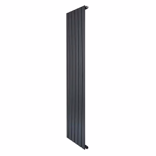 Monster Shop Modern Designer Single Column Vertical Radiator in Matt Anthracite Grey, H: 160 cm x W: 42 cm – 1