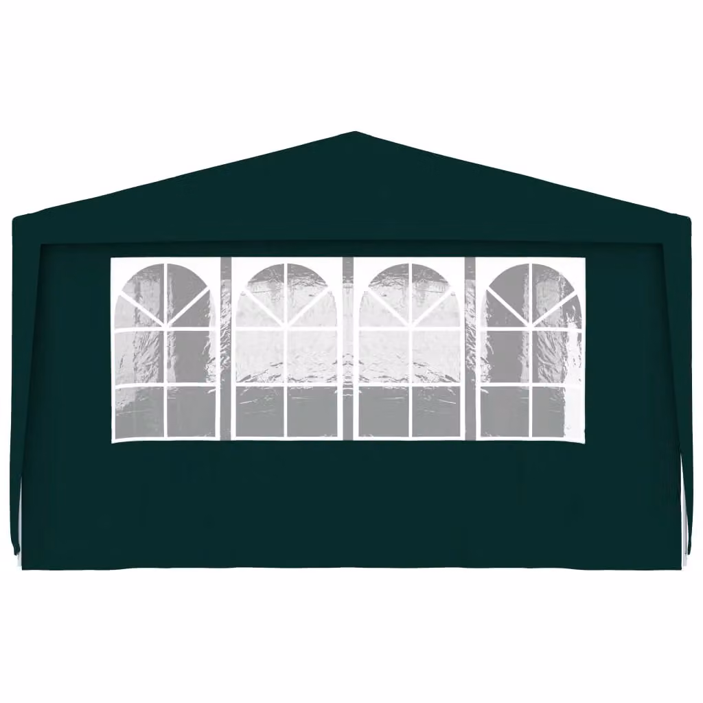 Berkfield Home Professional Party Tent with Side Walls and Windows, Green, 4 x 9 m – 3