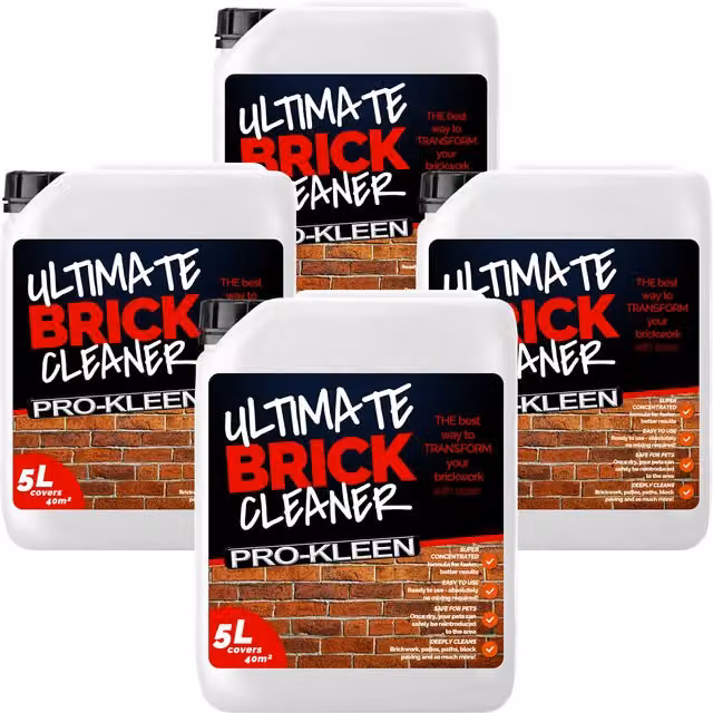 Pro-Kleen Ultimate Brickwork Cleaner, Transparent, 20l