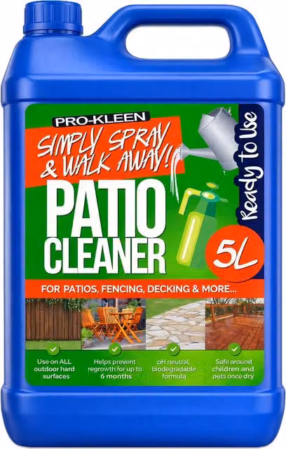 Pro-Kleen Patio Cleaner Mould and Algae Killer, 5 l – 5