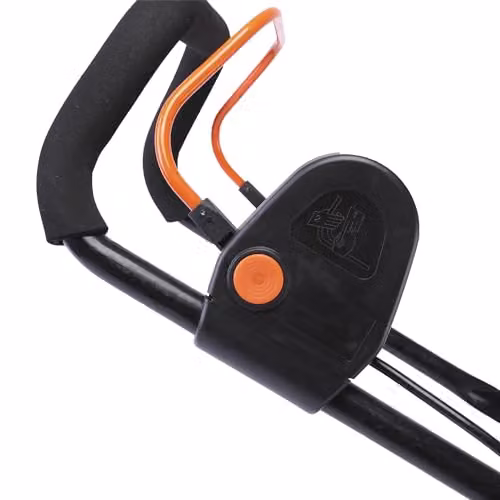 Yard Force EM U32 1200W Electric Lawnmower with 32cm Cutting Width and Rear Roller, Black and Orange – 2
