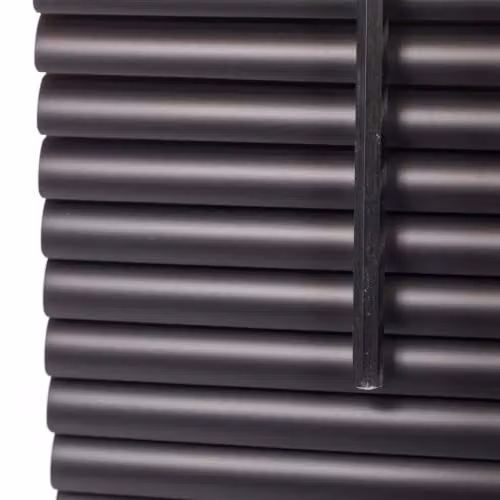 Oypla Black PVC Venetian Window Blinds with Fixings, Width: 120 cm – 4
